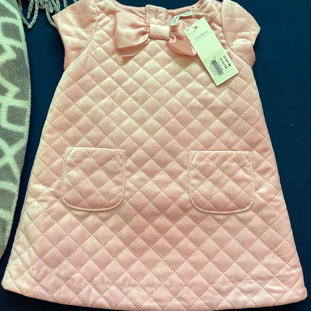 Quilted bow dress by Janie and Jack